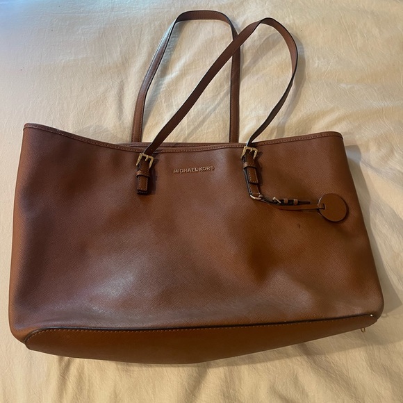 Michael Kors Leather Tote - Picture 1 of 2